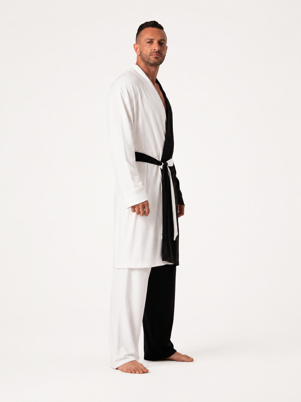 Half black half white Pyjama