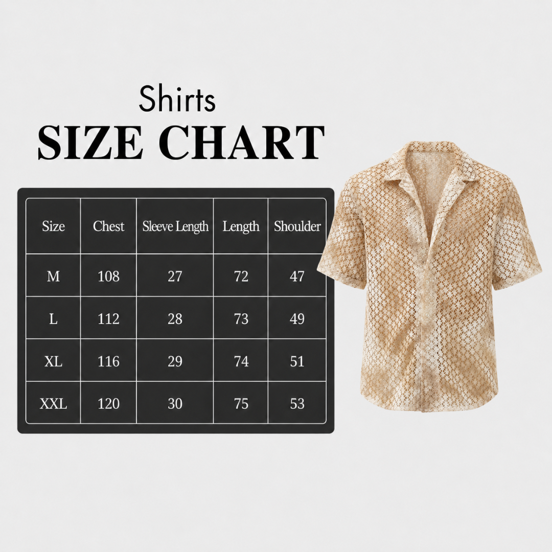 Breathable White & Beige Shirt