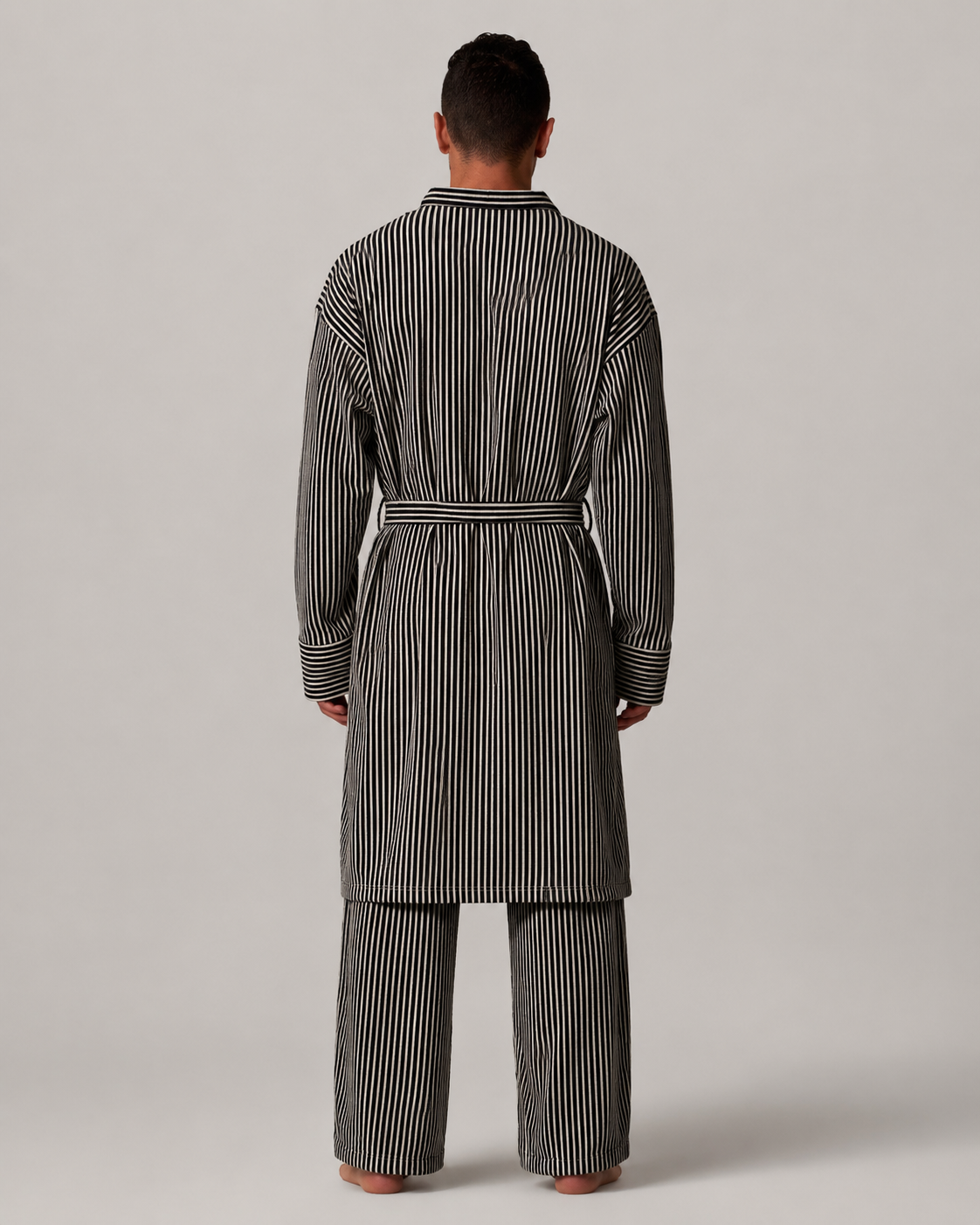 Black And White Stripes Pyjama