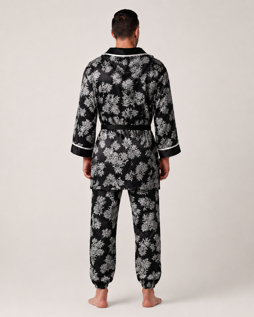 Black And White Patterned Pyjama