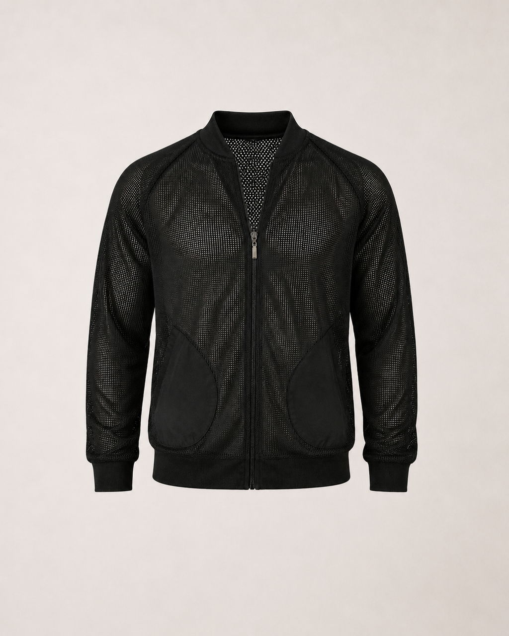 Black Summer Breathable Jacket